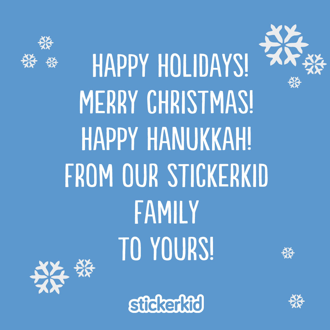 StickerKidUSA's tweet photo. 💙Thanks for being part of our family! May all your desires, wishes, and dreams come true.💙 May your life be filled with tons of happiness & blessings! Happy Holidays!❄️🎅✨
#StickerKid #Family #Blessings #Holidays2019 https://t.co/f56851YUBx