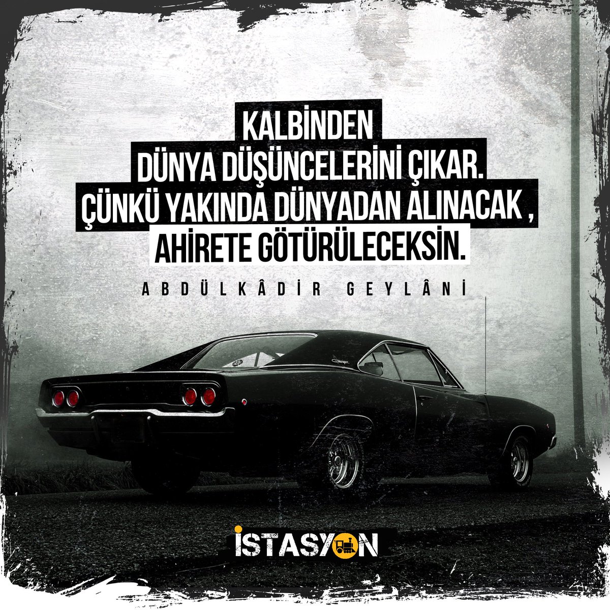 istasyontr's tweet photo. Kalbinden dünya düşüncelerini çıkar çünkü yakında dünyadan alınacak, ahirete götürüleceksin.

Abdulkâdir geylâni https://t.co/VVjYf8iPlU