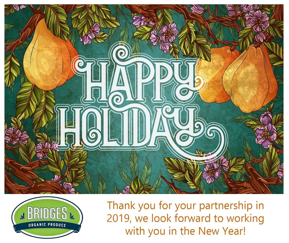 BridgesProduce's tweet image. Happy holidays from the Bridges Team!