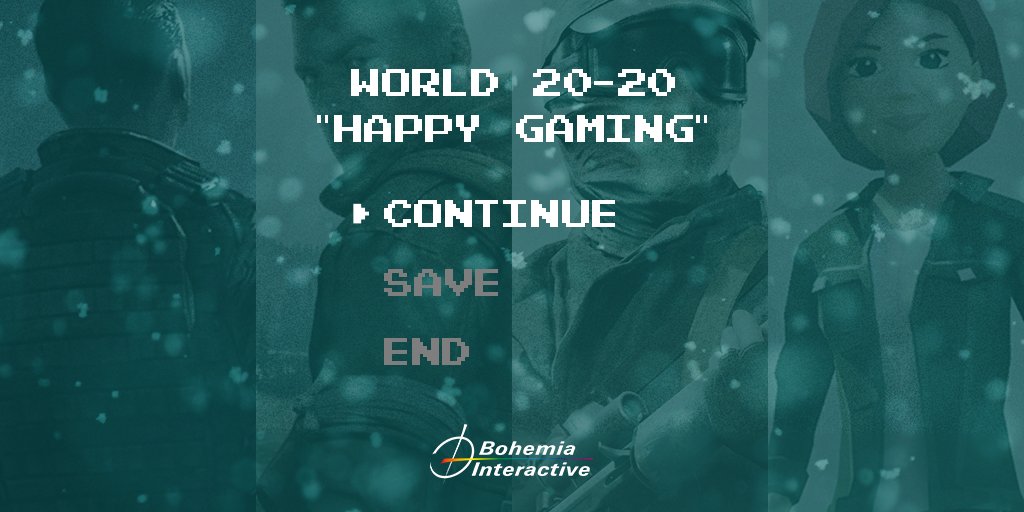 From all of us here at Bohemia Interactive – Merry Christmas, Happy Holidays, and have a great New Year! We'll see you in 2020.

But, in the meantime...

Eat, Drink, Play Games, and Be Merry! 

bohemia.net/blog/merry-chr…