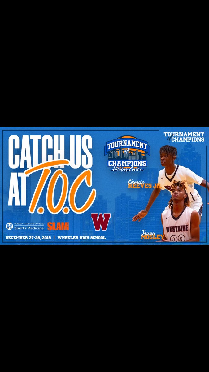 CoachMaysHIES's tweet photo. The T.O.C is excited to have Westside Macon locked in!! We know @HypesouthMedia will be in the building pulling for this group. 🔥🔥🔥🔥🏀🏀🏀🏀 Event sponsored by @childrensatl https://t.co/UXbC7x7eCA