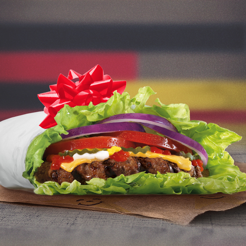 They asked for a perfectly wrapped gift. You gave them a lettuce wrapped Thickburger. What's the problem?

#FlavouredByFire