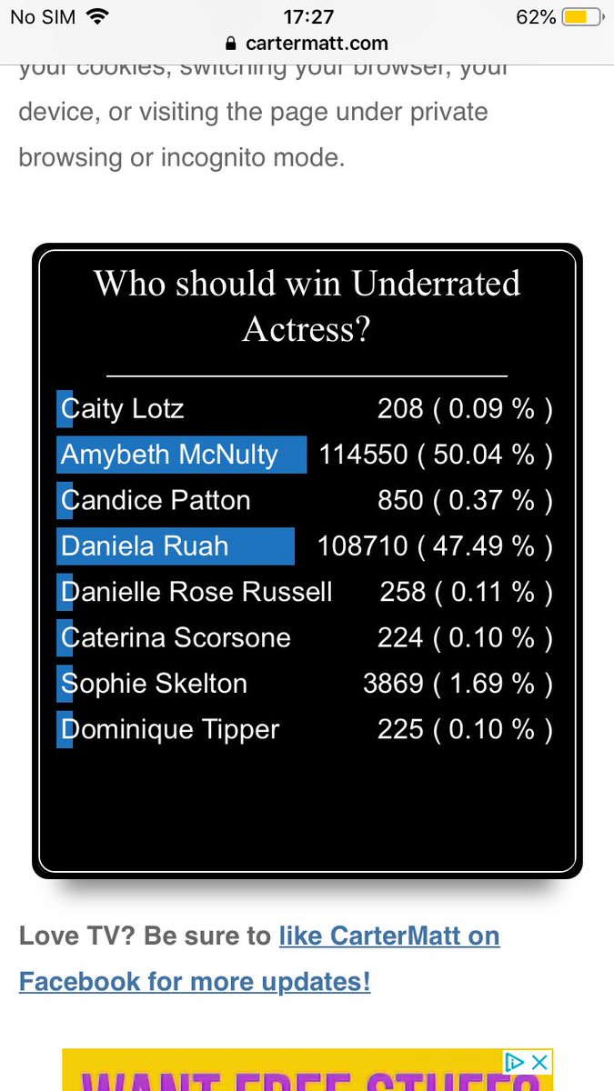annewithanexx's tweet photo. Keep voting for @AmybethMcnulty ...I love her❤️❤️❤️❤️ #renewannewithanne #SaveAnneWithAnE https://t.co/WA44u1Niat