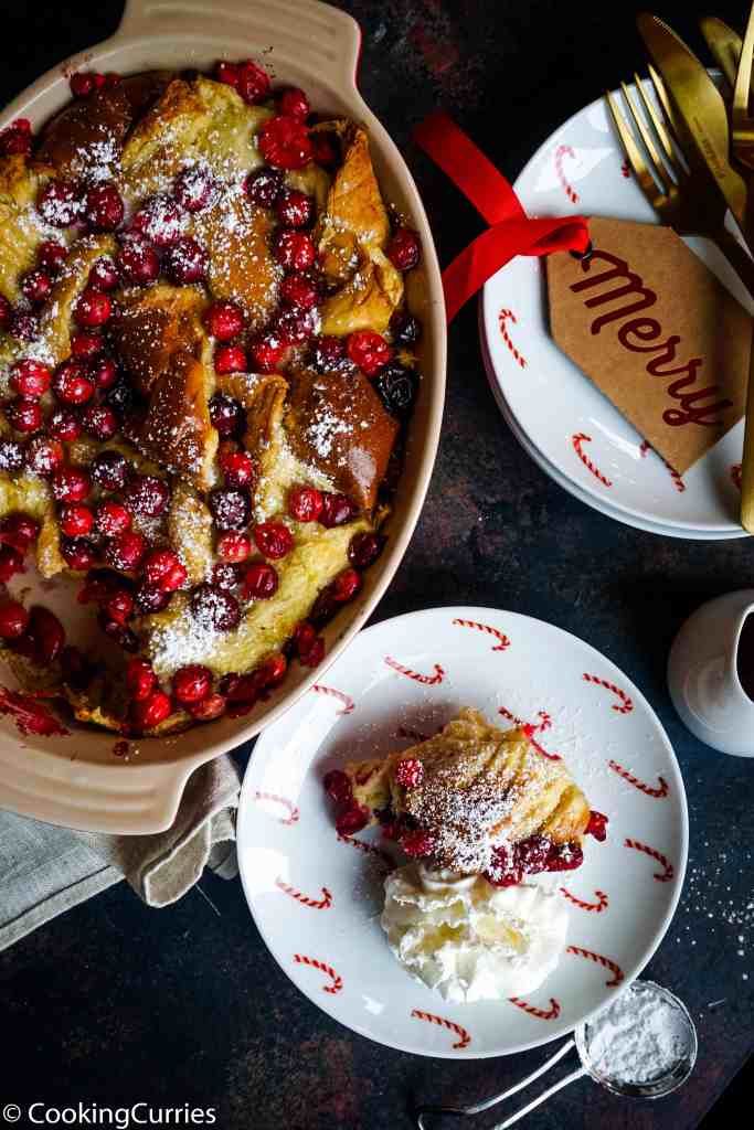 CookingCurries's tweet photo. This Spiced Maple Cranberry French Toast Bake was a hit with the readers last year! It is the perfect makeahead breakfast to feed a crowd during the holidays https://t.co/qh4h9nzjL4 #frenchtoast #makeahead #makeaheadbreakfast #breakfast #maplecranberry #recipes https://t.co/Cz0wUoRYLx