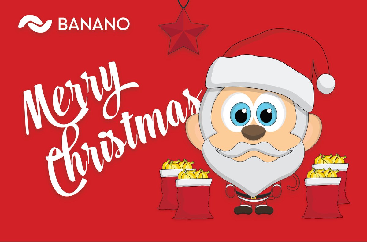 Merry Christmas <3

I hope everyone has a lovely Christmas! May all your dreams come true!

A special THANK YOU to all our dedicated and loyal $BANANO supporters!

<a href="/bananocoin/">BANANO</a>