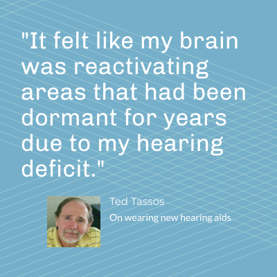 FTRI_Inc's tweet photo. Is it hearing loss or mental decline? Ted Tassos shares his personal story: https://t.co/e5cwqbDajv https://t.co/pcA1qOBE2A