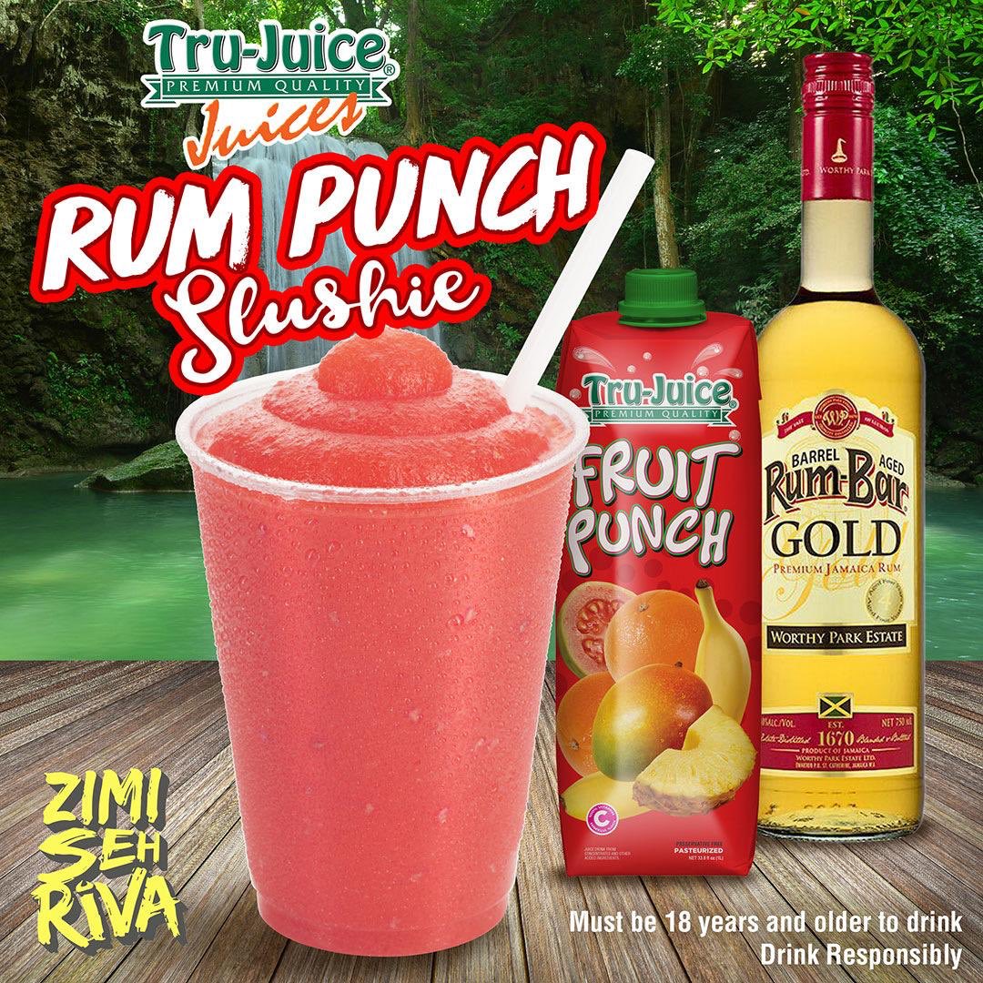 DELICIOUS SLUSHIES WILL BE AVAILABLE AT #ZIMISEHRIVA COURTESY OF @trujuice ✖️ @rumbarjamaica🍹