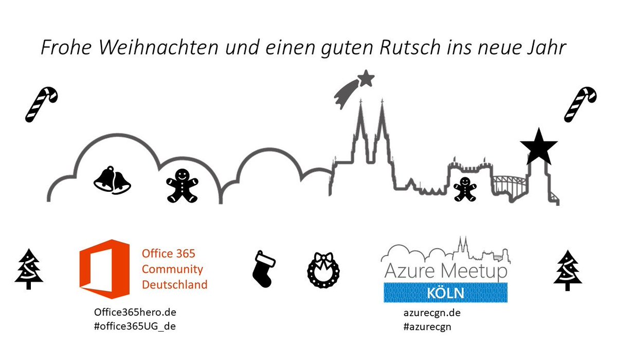 Frohe Weihnachten 🎄 und einen guten Rutsch ins Jahr 2020 wünschen wir ganz herzlich! Genießt die besinnliche Zeit! #Weihnachten2019 #Office365