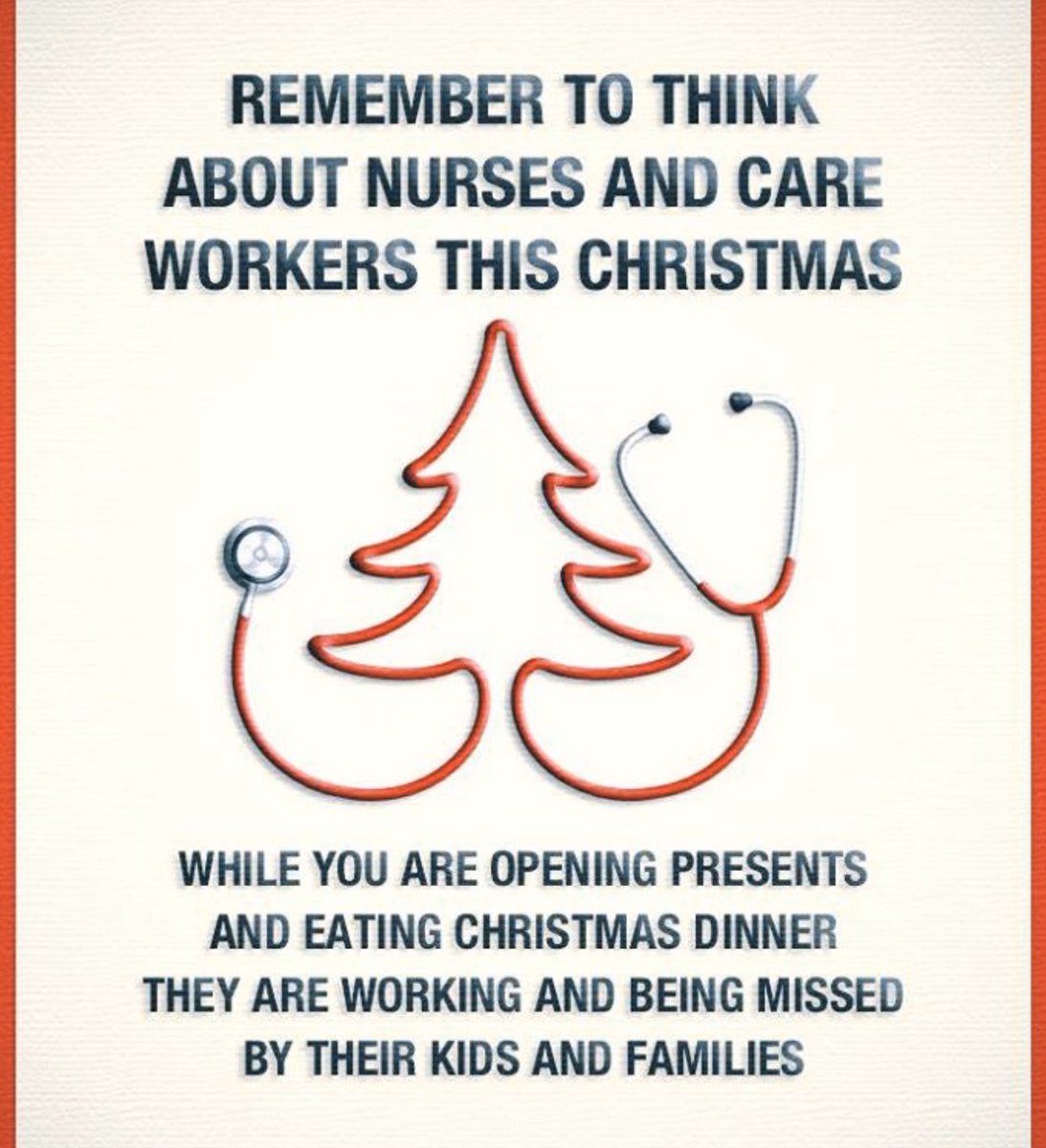 mandydees's tweet photo. Merry Christmas to our healthcare colleagues working this holiday🎄 https://t.co/fECMZGoEm0