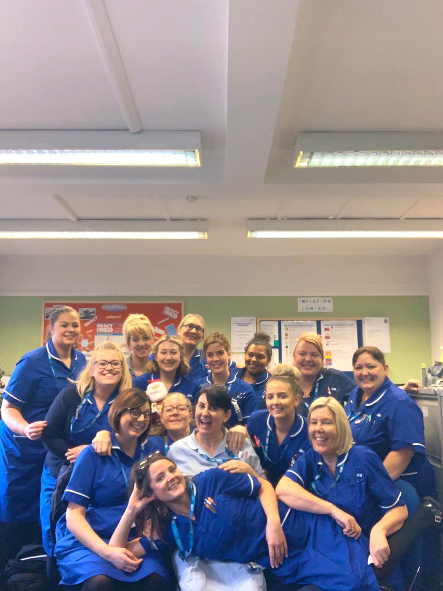 Annual Christmas Pic!🥳 Merry Christmas from Woodhouse District Nursing Team👏🏽 #NHSChristmas