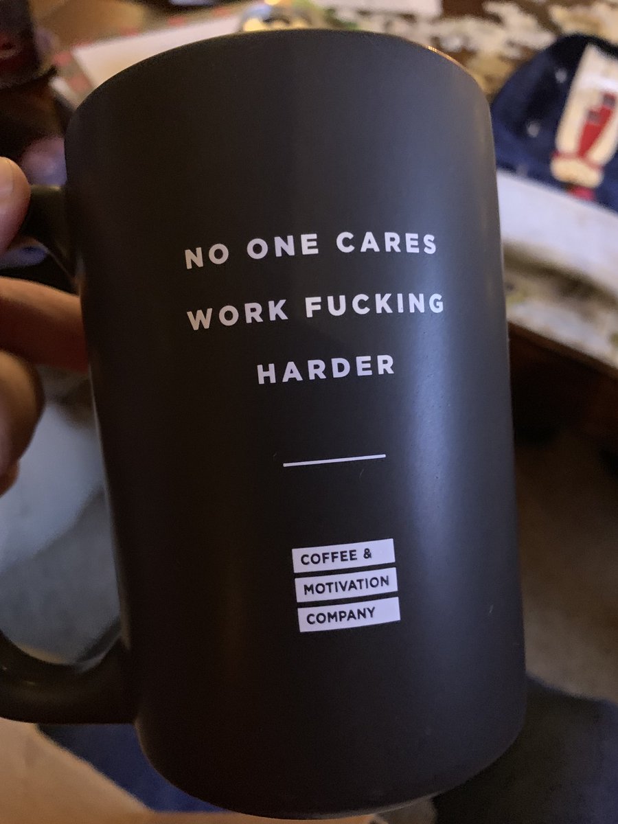 My family got me this mug for Christmas 🎄 challenge accepted. Will be the <a href="/EliteRaceSales/">EliteSales</a> / BSW team motto for 2020. Merry Christmas everyone!