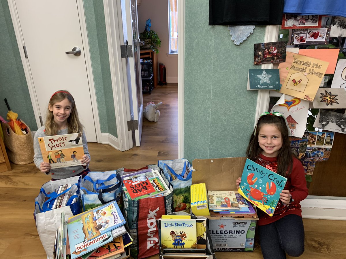I’m so proud of these girls for showing service to our community💗 They organized a book drive &amp; collected 300+ books to donate! It all started with an idea, but it was their hearts that saw it through! #bethewe <a href="/WEcounselors/">WoodridgeCounselors</a> <a href="/WoodridgeElem/">Woodridge</a> <a href="/AHISD/">Alamo Heights ISD</a>