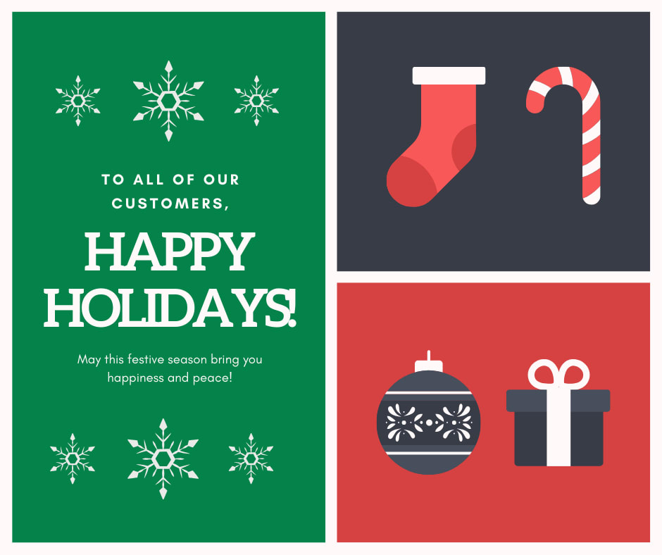 Best wishes for the Holidays!