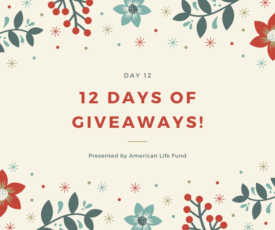 ALifeFund's tweet photo. Our #12DaysofGiveaways ends today. Don't miss your chance to win a Mystery Prize. To enter:
1. 'LIKE' this post
2. SHARE this post on your timeline
3. Tell us your favorite holiday tradition in the comments.
Good luck to all! https://t.co/lvKcamgfkc