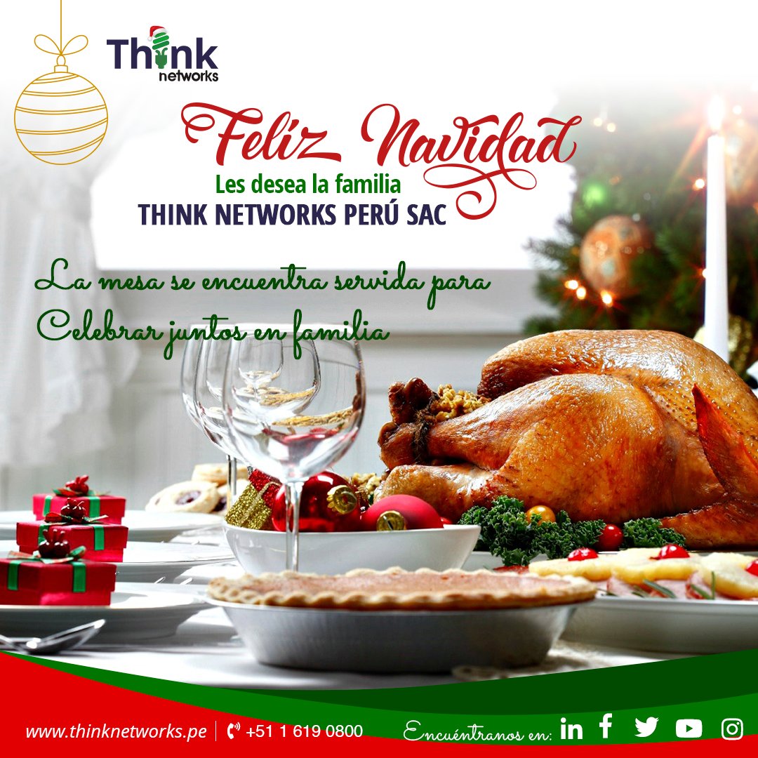 Think_Networks's tweet photo. Que esta NAVIDAD venga llena de los mejores regalos, muchos abrazos, cariño incondicional, unidad familiar, salud y amor, son los más sinceros deseos de la #FamiliaThink.

#ThinkNetworks #24Dic #FelizDía #FelizNavidad2019 #FelicesFiestas2019 #PapaNoel #Navidad2019
#NiñoJesús https://t.co/WOrcfdjJGa