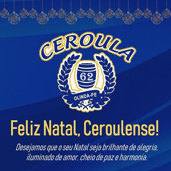 cerouladeolinda's tweet photo. Feliz Natal, ceroulense!!!
Desejamos que o seu Natal seja brilhante de alegria, iluminado de amor, cheio de paz e harmonia.
#CEROULADEOLINDA
#tradiçãoqueserenova https://t.co/k0mmy2eqrC