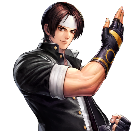 KYO KUSANAGI - "Scion of the Flame"Age: 20Country: JapanTeam: Japan TeamOrigins: KOF '94a perpetual high school delinquent, kyo is the heir to the kusanagi clan and has the ability to control fire. though often arrogant and rude, he has a strong sense of justice.