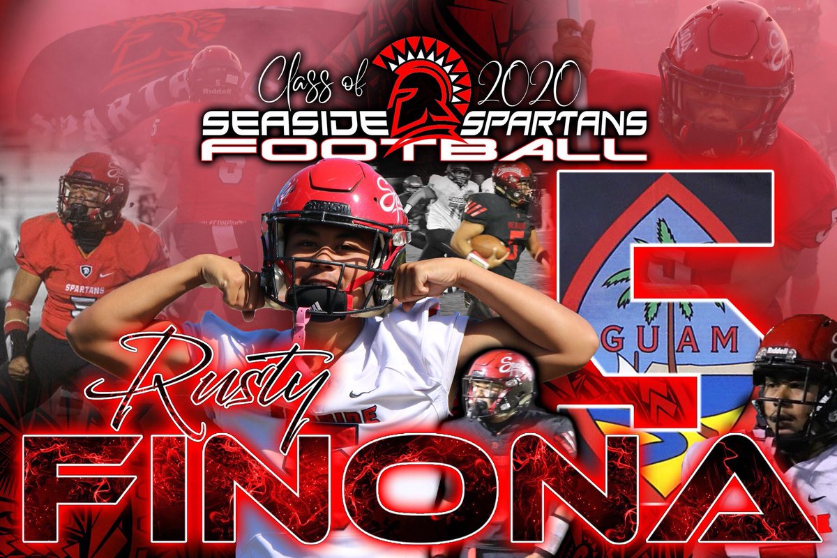 Congrats to Spartans Alumni @ru5ty_official on his selection and invitation to the 2019 <a href="/AIGAFoundation/">AIGA Foundation</a> Polynesian All-American Bowl. Rusty will represent Seaside High at the 2019 AIGA Foundation All-American Classic in SoCal with the top Polynesian athletes from around the world