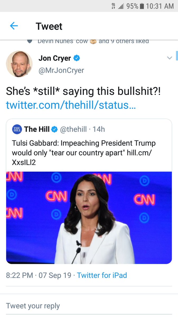 HolisticPsy1's tweet photo. @politico #NeverTulsi 
#NeberEverTulsi 

Way #TooManyReasons 
#TooManyRedFlags 

#AssadApologist 
As #Putin_Assad_Genocide continues with #CrimesAgainstHumanity #WarCrimes
Even #ChemicalWeapons
#PutinsPuppet

#SheWillNotDivideUs 
🔴#TulsiIsARussianAsset 
#TulsiCoward
#TulsiPutin
etc, etc.. https://t.co/TnTB1myVnR