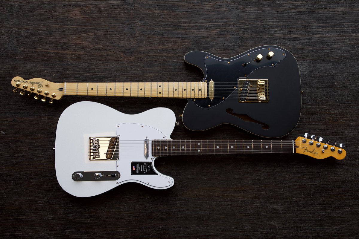 GuitarGear's tweet photo. Telecasters dignas de admiración, la Satin Black Thinline Ltd ed (únicas en México) y la Tele Ultra en Artic Pearl. Mas fotos en nuestro Instagram, ¿ya nos siguen? @guitargear
#Telecaster #Fender #TeleTuesday #GuitarGear #FenderUltra #LimitedEdition #YinYang https://t.co/m8LPt5ydRf