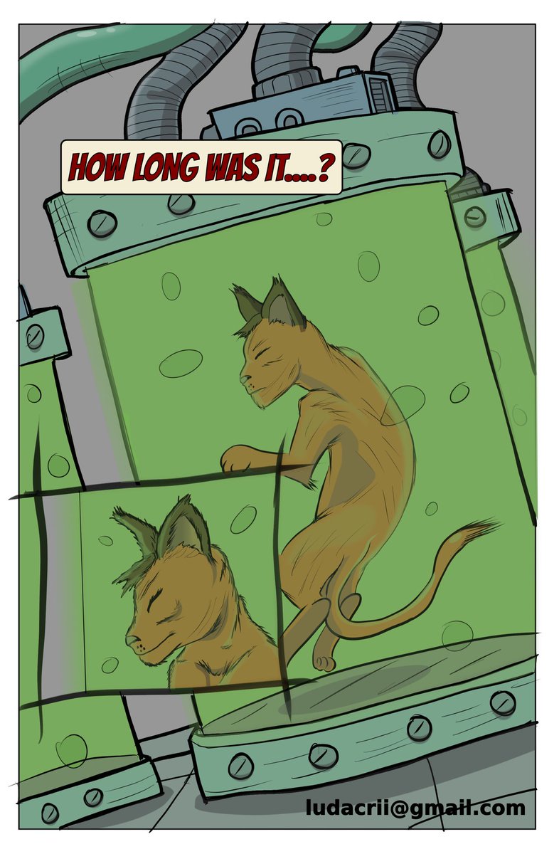 morbiOne's tweet photo. "Was testing out this new tablet... It'll do... " #newdevice #suspended #feline # experiments #unknownliquid #labatory #greenglow #glow #sweetdreams #illustration https://t.co/TIIwHKpksg