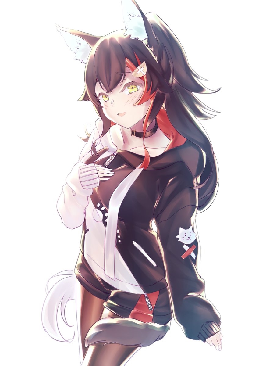 大神ミオ 「#みおーん絵 #大神ミオ新衣装 」|米子miko@Skeb受付中