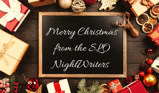 SLONightWriter's tweet image. Have a very Merry Christmas 🎄🎅