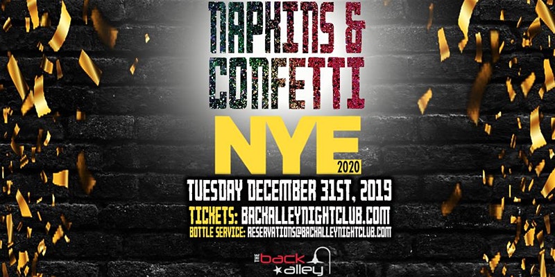 BackAlley_yyc's tweet photo. Join us for Napkins &amp; Confetti at the Back Alley Nightclub this New Year's Eve! Tickets here: https://t.co/btrCOB6rms https://t.co/OvDKujdZo8