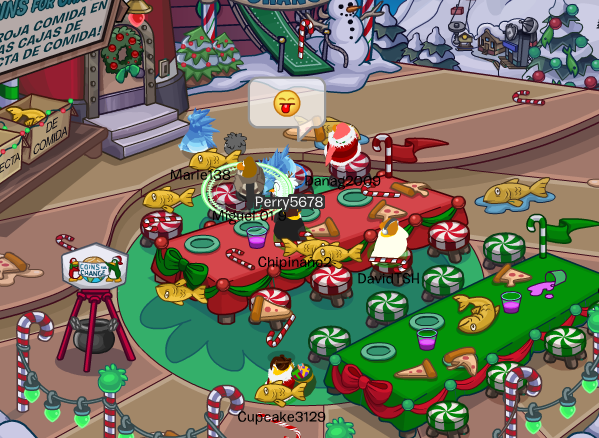 CPperry5678's tweet photo. Queremos desearles a toda la comunidad de Club Penguin una linda noche buena desde nuestra mesa. Noche de bendiciones y prosperidad para todos donde puedan pasarla agradable con todos sus seres queridos, buenas noches y lindas fiestas.🎄❄️🎊🍽️
@Paula_Cp1, @CPOkka7, @PeonLautoroYT https://t.co/ZTUHmxjYpT