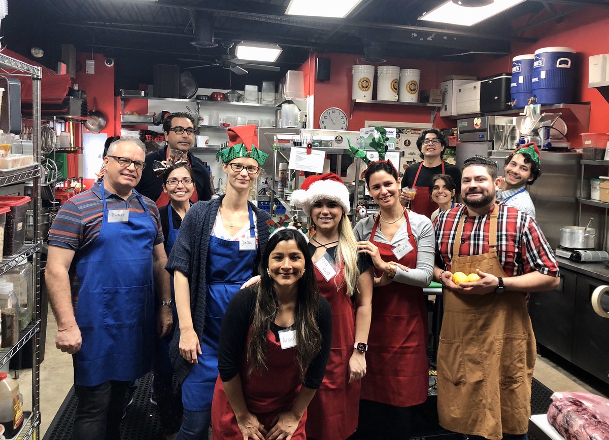 ControlUnionNA's tweet photo. Control Union’s Florida office Christmas Party was held at Roho Kitchen. Our office celebrated the holiday preparing its own meal together as a team. Mixing, cutting, cooking together was a wonderful experience. We wish you all a wonderful Holiday Season!
#ControlUnionUSA https://t.co/lCJYpak63n