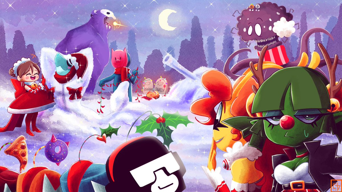 ChobiLuck's tweet photo. Merry Eve and a happy new year!

🎅🎄🎅🎄🎅🎄🎅🎄🎅🎄🎅🎄
 
A merry thing for @Newgrounds advent calender! https://t.co/vpGl7cDouF