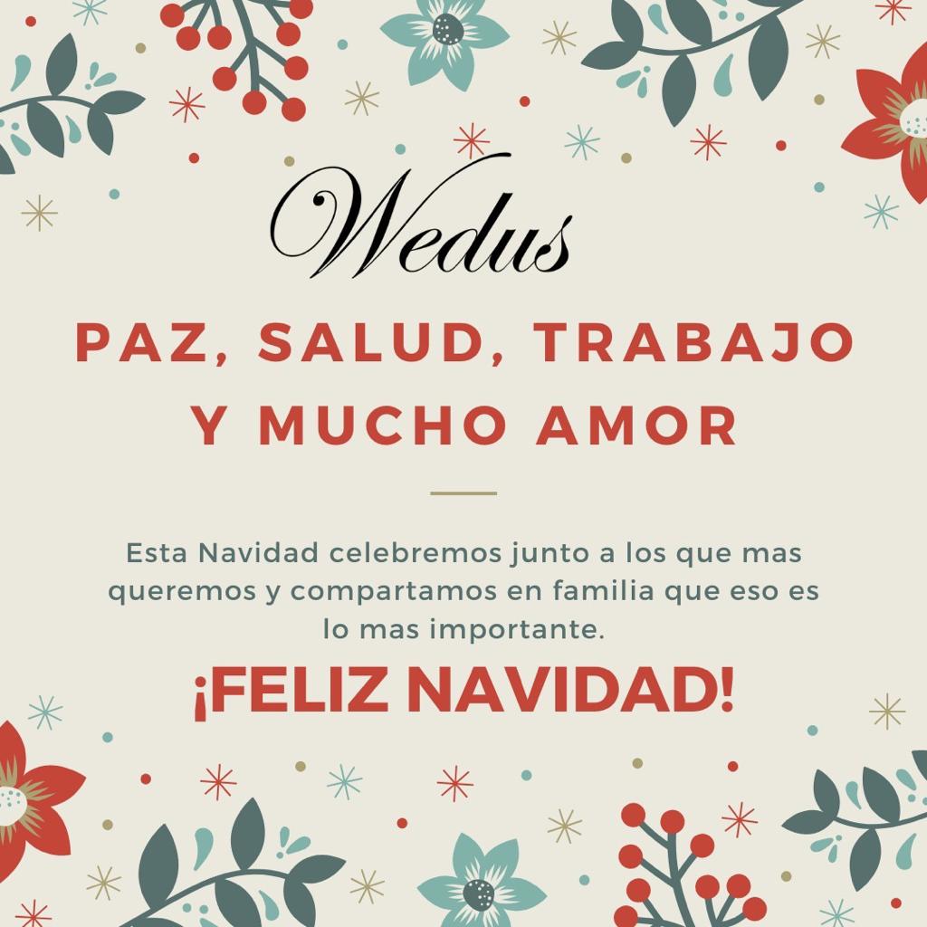 WedusOnline's tweet photo. Estos son nuestros deseos para todos los que nos acompañaron durante este año. Que la Navidad sea un encuentro de amor, paz y felicidad para todos. Salud! #FelizNavidad #wedus #novias #novios #casamientos #listaderegalos #listadecasamiento #sincomision #felicidad #happiness #boda https://t.co/TI0pRJ0iGP