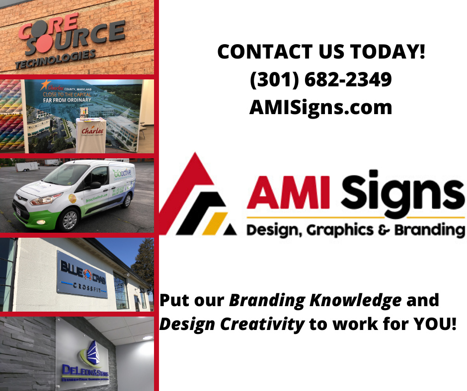 AMI_Signs's tweet image. With the New Year on the horizon, it's time to reflect on your company's brand, and how your current signage represents that brand.  AMI Signs can put our branding knowledge and design creativity to work for you!  Let AMI Signs help you...