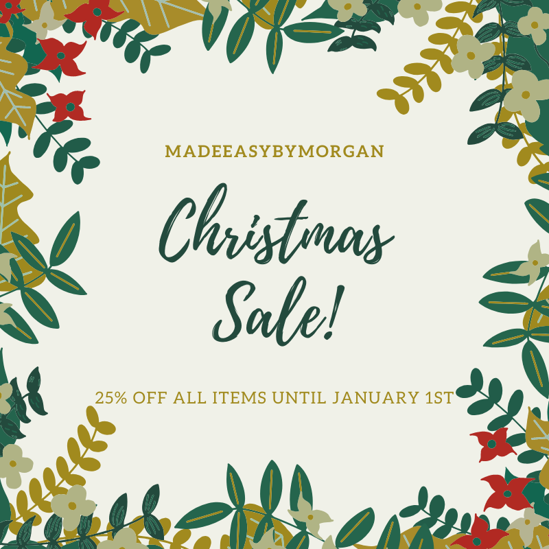 made_morgan's tweet photo. Shop my Christmas sale: 25% off. https://t.co/6x3ptm0gCs #etsy #madeeasybymorgan #etsyfinds #etsygifts #etsysale #etsycoupon #shopsmall https://t.co/G87Vp5fHeJ