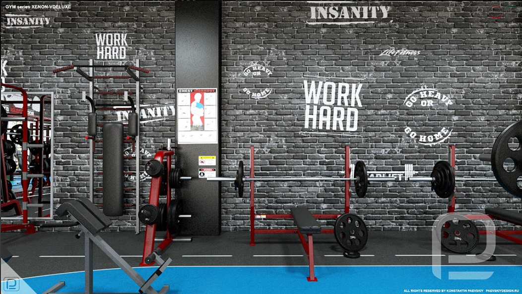 Mounth retro ts gym