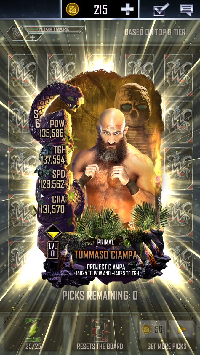 Coolsy5's tweet photo. Check out my Superstar in WWE SuperCard! https://t.co/TDad8fuSXy @wwesupercard #wwesupercard https://t.co/SdJyAvihWV