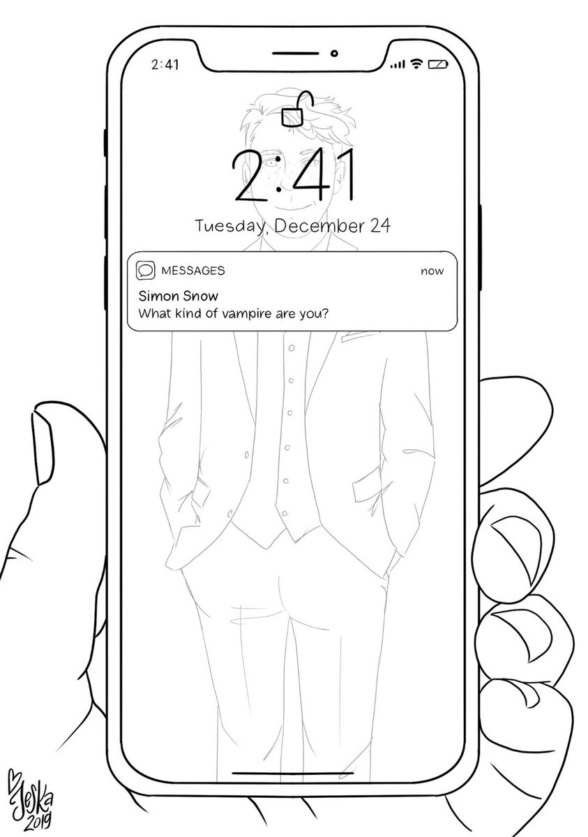 LetUsSimonSnow's tweet photo. A gift from penpanoply to Sharkmartini (both on tumblr!) See the follow up tweet for a bonus!

#CarryOnSS2019 #Snowbaz #CarryOn #WaywardSon https://t.co/s0fhHYhQpq