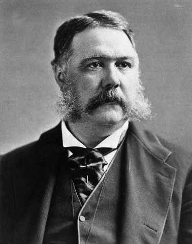 Super70sSports's tweet photo. I want some bastard with great facial hair to be president again one day. Chester Arthur looks like he’s about to burn one in the Oval Office while listening to a Dead album. https://t.co/ff2QmEWr2f