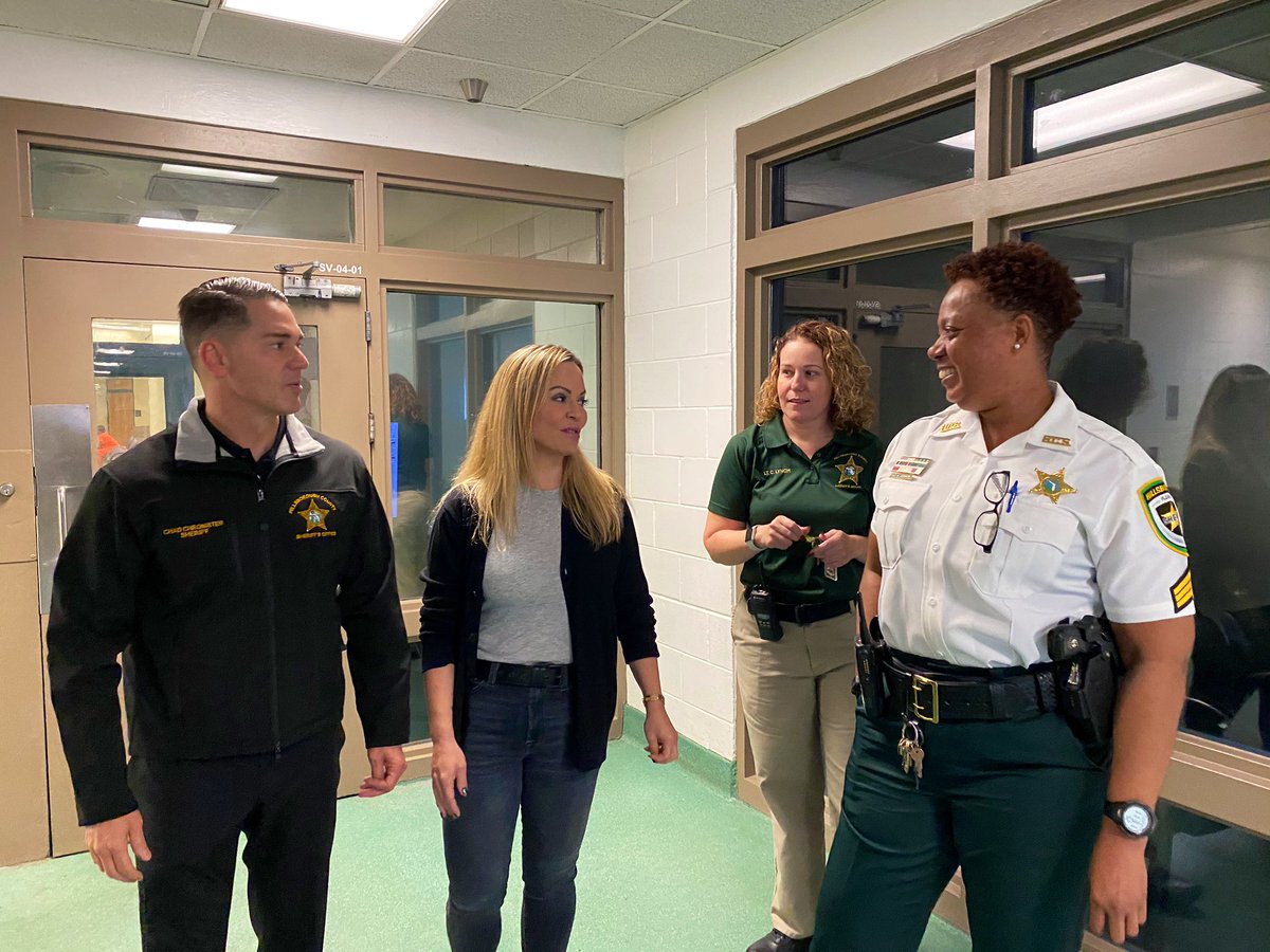 My wife <a href="/NikkiDeBartolo/">Nikki DeBartolo</a> and I visiting the Orient and Falkenburg Road Jails, wishing the men and women who serve a Merry Christmas and to thank them for their dedication and commitment to our community.