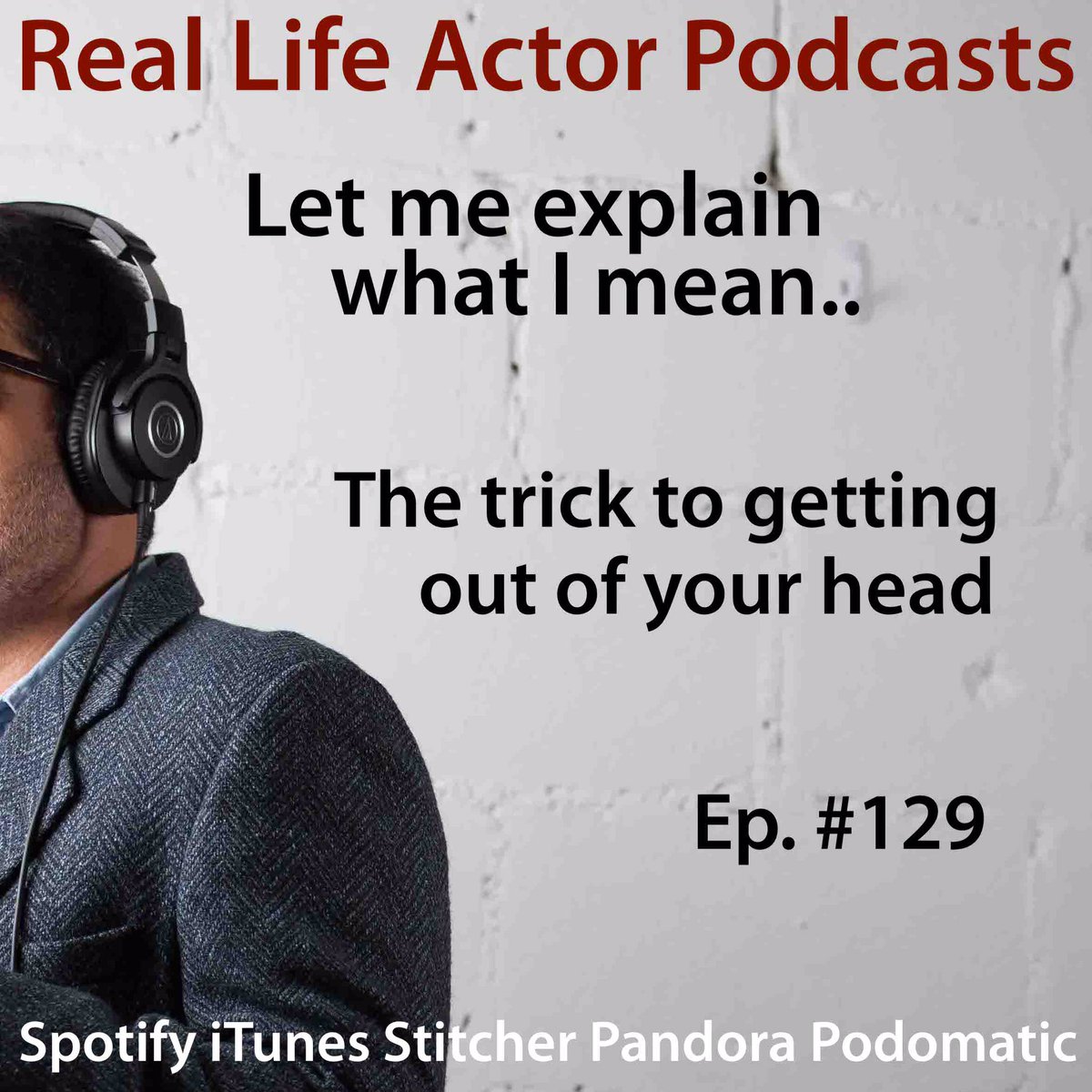 RealLifeActor's tweet image. Most actors get distracted by how they’re doing while they’re acting. Jeff provides the remedy.

podomatic.com/podcasts/reall…
#RealLifeActor #actingcoach #actingteacher #actingclass #actinglesson #actingpodcast #actingtips #actingtraining #acting