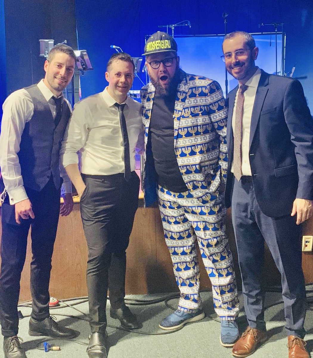 Really special evening at the <a href="/YachadNJCD/">Yachad</a> Chanukah concert in Cedarhurst with a superstar team <a href="/SimchaLeiner/">Simcha Leiner</a> <a href="/DuvieShapiro/">Duvie Shapiro</a> <a href="/kosherguru/">Kosher Guru</a> <a href="/thekosherguru/">Kosher Guru™️</a>