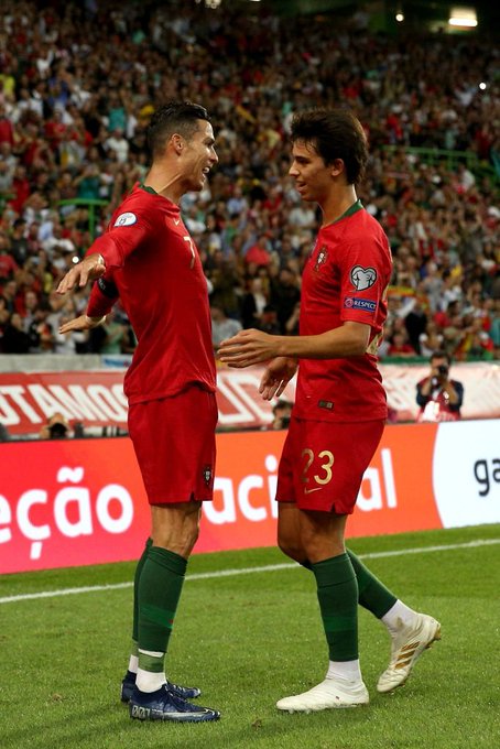 Teamcronaldo على تويتر Joao Felix Cristiano Ronaldo Is An Idol Of Mine Since Childhood An Example In All Aspects For Me When I Was Still A Child He Was Already The Best