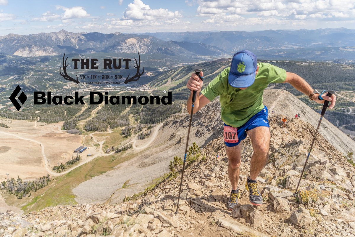 Rut runners have been leaning on their products for years to get up Lone Peak but we are excited to officially welcome @blackdiamond as an sponsor of The Rut! BD's industry leading Z poles are ubiquitous amongst mountain runners who love steep technical terrain. #runtherut