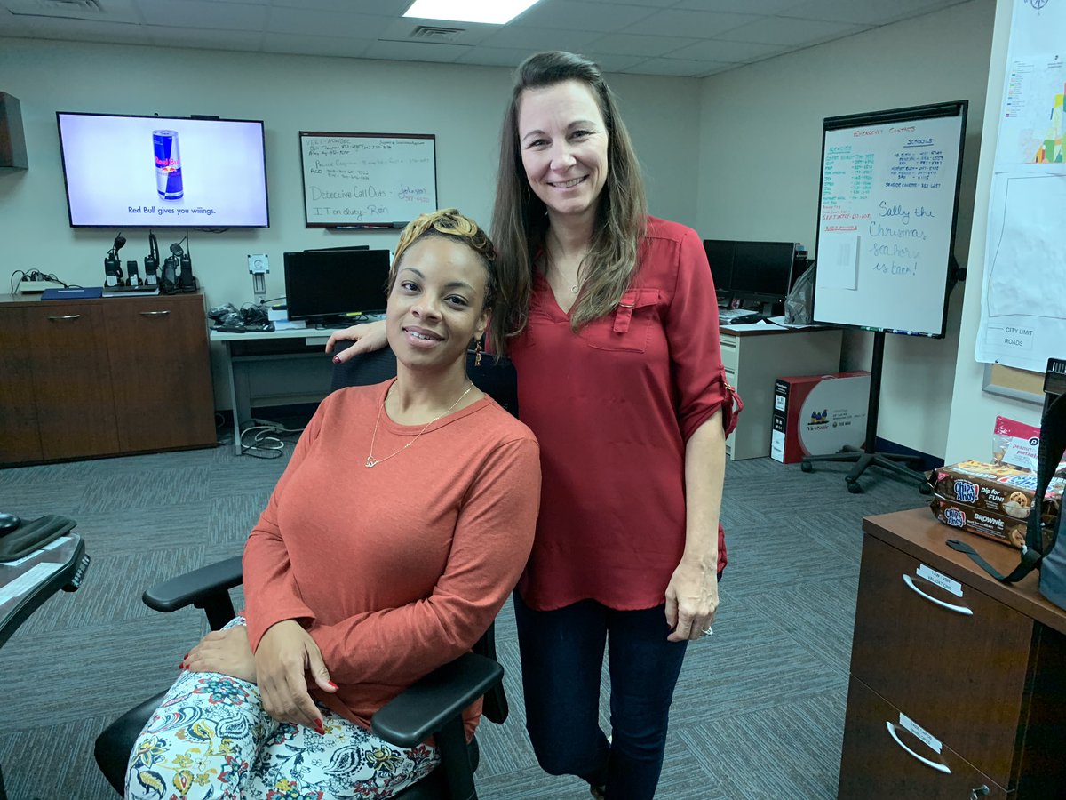 Thank you ladies for being the voice on the other end of the phone!  We love our dispatchers and are thankful for all they do to keep us safe!