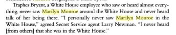 she didn't sneak into the White House and that's according to people who were actually there also there's 0 evidence her phone lines were tapped, she was freely making phone calls and that's according to ppl she was calling. the truth is SO boring yall, i can go on