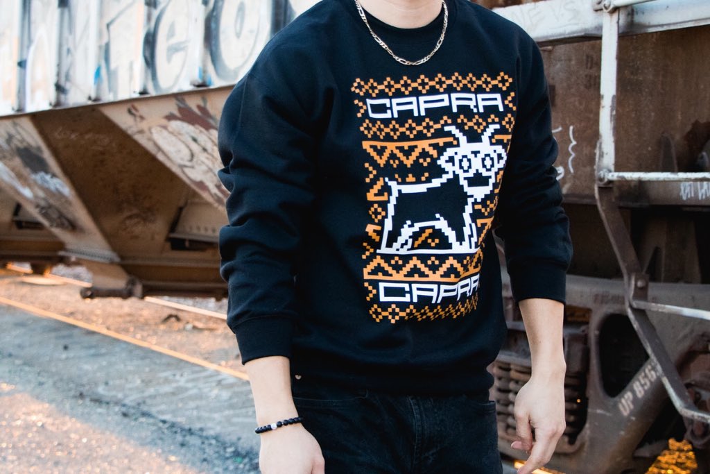 capracollection's tweet photo. The Capra 2019 Ugly Holiday Sweater

Available through Christmas Day!

https://t.co/PqtC6mK5fD https://t.co/kxlRP7cqxZ