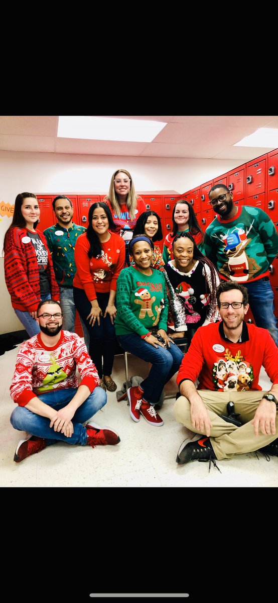 Getting in the Holiday Spirit with the Niles Squad!!! Merry Christmas everyone!!!