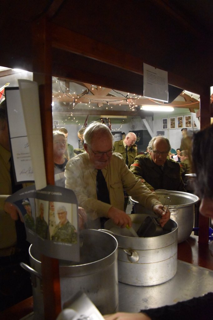 rvr_0's tweet photo. @SeaforthAssoc @SeaforthOfC Ortona diner with the SHofHolland P&amp;D, soup, diner and the doing the dishes, We will Remember them https://t.co/MirlJCL6Sp