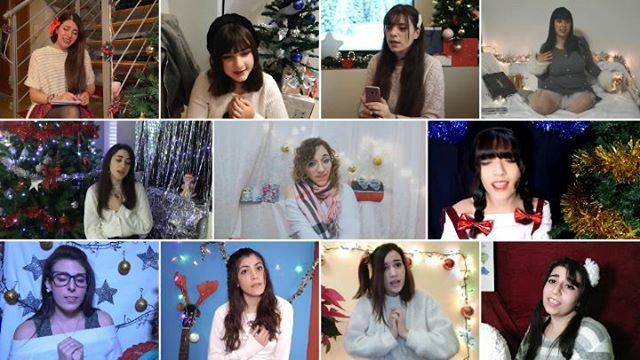 IdolStageIT's tweet photo. 🎥 "Chissà se quest'anno potremmo passare il Natale assieme...?"
Aitai Lonely Christmas delle C-ute cantata dalle nostre Idol, che vi augurano un sereno Natale da passare in compagnia delle persone che amate.
🎄 Link al video in bio!
#idolst… https://t.co/04WRKi1L0r https://t.co/yhx5Z9O0TQ