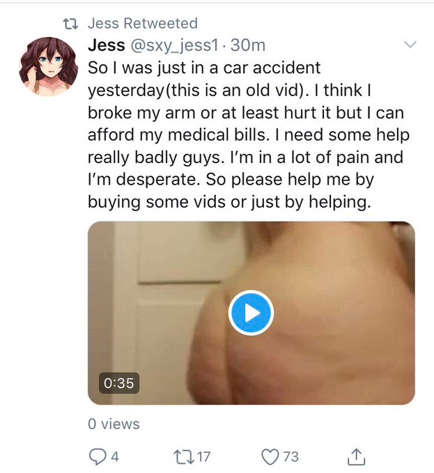 RoselineBun's tweet photo. @Michael24333024 @sxy_jess1 Dont fell for a scammer
that isn*t even her. https://t.co/DNuqkGptfF